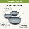 imageGreenPan Valencia Pro Hard Anodized Healthy Ceramic Nonstick 8quot and 10quot Frying Pan Skillet Set PFASFree Induction Dishwasher Safe Oven Safe GrayGray
