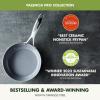 imageGreenPan Valencia Pro Stainless Steel 10 Piece Cookware Pots and Pans Set Induction Suitable Mirrored TriPly Ceramic Nonstick PFASFree PFOAFree Coating Multi Clad Dishwasher Oven ampamp Broiler Safe