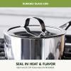 imageGreenPan Valencia Pro Stainless Steel 10 Piece Cookware Pots and Pans Set Induction Suitable Mirrored TriPly Ceramic Nonstick PFASFree PFOAFree Coating Multi Clad Dishwasher Oven ampamp Broiler Safe