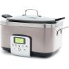 imageGreenPan Elite 8in1 Programmable 6QT Electric Slow Cooker Dishwasher Safe Lid ampamp Removable Crock PFASFree Healthy Ceramic Nonstick MultiCooker Sear Saut Brown Steam Basket Roast GoldClay