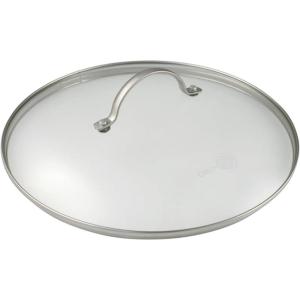imageGreen Pan Glass Lid 110 inches 28 cm Stainless Steel Handle Full Physical Strengthened Dishwasher Safe CC001078001