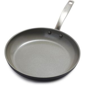 imageGreenPan Chatham Hard Anodized Healthy Ceramic Nonstick 10quot Frying Pan Skillet PFASFree Dishwasher Safe Oven Safe Gray11 Frying Pan Skillet