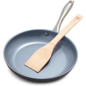 imageGreenPan Lima Hard Anodized 8quot Frying Pan Skillet Nonstick Ceramic Nonstick PFOA and PFASFree Nontoxic Pots and Pans Oven ampamp Broiler Safe Stainless Steel Handle Cookware for Eggs ampamp Omelet Gray10 Frying Pan Skillet