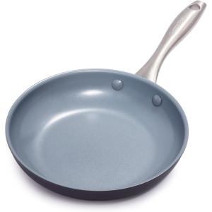 imageGreenPan Lima Hard Anodized 8quot Frying Pan Skillet Nonstick Ceramic Nonstick PFOA and PFASFree Nontoxic Pots and Pans Oven ampamp Broiler Safe Stainless Steel Handle Cookware for Eggs ampamp Omelet Gray8 Frying Pan Skillet