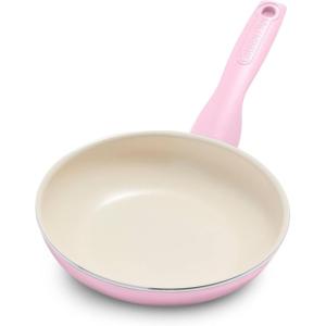 imageGreenPan Rio Healthy Ceramic Nonstick 10quot Frying Pan Skillet PFASFree Dishwasher Safe TurquoisePink