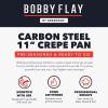 imageGreenPan x Bobby Flay 10quot Carbon Steel Frying Pan Skillet PreSeasoned Naturally Nonstick PFASFree HeavyDuty HighHeat Safe Durable ampamp Versatile for Stovetop Oven Grill ampamp Open Flame CookingBlack