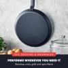 imageGreenPan x Bobby Flay 10quot Carbon Steel Frying Pan Skillet PreSeasoned Naturally Nonstick PFASFree HeavyDuty HighHeat Safe Durable ampamp Versatile for Stovetop Oven Grill ampamp Open Flame CookingBlack