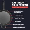 imageGreenPan x Bobby Flay Cast Iron 11 Square Grill Pan PreSeasoned Professional Grade Heavy Duty Skillet Helper Handles Induction Suitable Stovetop Oven BBQ ampamp Fire Indoor ampamp Outdoor Use BlackBlack