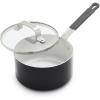 imageGreenPan x Bobby Flay 45QT Nonstick Saute Pan with Glass Lid PFASFree Diamond Ceramic Induction Suitable StayCool Silicone Handle Easy Clean Dishwasher ampamp Oven Safe CreamGraphite