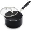 imageGreenPan x Bobby Flay 45QT Nonstick Saute Pan with Glass Lid PFASFree Diamond Ceramic Induction Suitable StayCool Silicone Handle Easy Clean Dishwasher ampamp Oven Safe CreamBlack