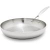 imageGreenPan Valencia TriPly Stainless Steel 10quot Frying Pan Induction Ready Skillet Mirror Finish Dishwasher Safe ampamp OvenBroiler Safe to 600F Compatible with All Cooktops SilverStainless Steel