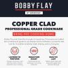imageGreenPan x Bobby Flay 8 Piece Copper Clad Pots ampamp Pans Induction Ready Cookware Measurement Markings Stainless Steel Base ampamp Interior Oven Safe to 500FCopper