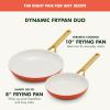 imageGreenPan Nonstick Reserve Pro 10 ampamp 12 Frying Pan Set NSF Certified Ceramic Hard Anodized PFASFree Skillets Stainless Steel Handles Oven ampamp Dishwasher Safe Glacier BlueHarvest Orange