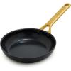 imageGreenPan Nonstick Reserve Pro 8quot Frying Pan NSF Certified Ceramic Hard Anodized PFASFree Skillet Stainless Steel Handles Oven ampamp Dishwasher Safe Oyster GrayBlack