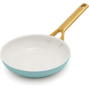 imageGreenPan Nonstick Reserve Pro 8quot Frying Pan NSF Certified Ceramic Hard Anodized PFASFree Skillet Stainless Steel Handles Oven ampamp Dishwasher Safe Oyster GraySeaside Blue