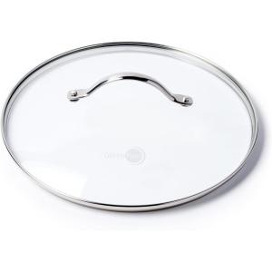 imageGreenPan Glass Lid with Stainless Steel Handle 11quot12 Lid