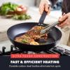 image:imageGreenPan x Bobby Flay 18 x 11 Carbon Steel Double Burner Pan PreSeasoned Ready to Use Induction Compatible High Heat amp Oven Safe Durable Cookware Cast Iron AlternativeBlack