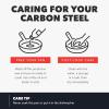 image:imageGreenPan x Bobby Flay 18 x 11 Carbon Steel Double Burner Pan PreSeasoned Ready to Use Induction Compatible High Heat amp Oven Safe Durable Cookware Cast Iron AlternativeBlack