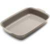 image:imageGreenPan Premiere Ovenware Healthy Ceramic Nonstick 8 Square Cake Baking Pan PFASFree WarpFree Bakeware Durable Quick Heating Oven amp Broiler Safe to 600F Dishwasher Safe TaupeTaupe