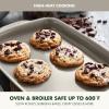 image:imageGreenPan Premiere Ovenware Healthy Ceramic Nonstick 8 Square Cake Baking Pan PFASFree WarpFree Bakeware Durable Quick Heating Oven amp Broiler Safe to 600F Dishwasher Safe TaupeTaupe