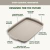 image:imageGreenPan Premiere Ovenware Healthy Ceramic Nonstick 8 Square Cake Baking Pan PFASFree WarpFree Bakeware Durable Quick Heating Oven amp Broiler Safe to 600F Dishwasher Safe TaupeTaupe