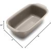 image:imageGreenPan Premiere Ovenware Healthy Ceramic Nonstick 8 Square Cake Baking Pan PFASFree WarpFree Bakeware Durable Quick Heating Oven amp Broiler Safe to 600F Dishwasher Safe TaupeTaupe