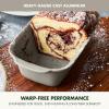 image:imageGreenPan Premiere Ovenware Healthy Ceramic Nonstick 8 Square Cake Baking Pan PFASFree WarpFree Bakeware Durable Quick Heating Oven amp Broiler Safe to 600F Dishwasher Safe TaupeTaupe
