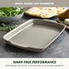 image:imageGreenPan Premiere Ovenware Healthy Ceramic Nonstick 8 Square Cake Baking Pan PFASFree WarpFree Bakeware Durable Quick Heating Oven amp Broiler Safe to 600F Dishwasher Safe TaupeTaupe