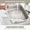 image:imageGreenPan Premiere Ovenware Healthy Ceramic Nonstick 8 Square Cake Baking Pan PFASFree WarpFree Bakeware Durable Quick Heating Oven amp Broiler Safe to 600F Dishwasher Safe TaupeTaupe