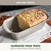 image:imageGreenPan Premiere Ovenware Healthy Ceramic Nonstick 8 Square Cake Baking Pan PFASFree WarpFree Bakeware Durable Quick Heating Oven amp Broiler Safe to 600F Dishwasher Safe TaupeTaupe