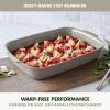 image:imageGreenPan Premiere Ovenware Healthy Ceramic Nonstick 8 Square Cake Baking Pan PFASFree WarpFree Bakeware Durable Quick Heating Oven amp Broiler Safe to 600F Dishwasher Safe TaupeTaupe