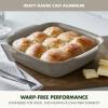 image:imageGreenPan Premiere Ovenware Healthy Ceramic Nonstick 8 Square Cake Baking Pan PFASFree WarpFree Bakeware Durable Quick Heating Oven amp Broiler Safe to 600F Dishwasher Safe TaupeTaupe