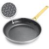 image:imageGreenPan Hybrid 10 Nonstick Stainless Steel Frying Pan Skillet APEX TriPly Thermobond PFASFree Ceramic Cookware Induction amp All Cooktop Compatible Oven Temp to 850F Dishwasher Safe GoldGold