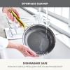 image:imageGreenPan Hybrid 95 amp 11 Nonstick Stainless Steel Frying Pan Set APEX TriPly Thermobond PFASFree Ceramic Skillets Induction amp All Cooktop Compatible Oven Temp to 850F Dishwasher Safe GoldGold