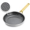 image:imageGreenPan Hybrid 10 Nonstick Stainless Steel Frying Pan Skillet APEX TriPly Thermobond PFASFree Ceramic Cookware Induction amp All Cooktop Compatible Oven Temp to 850F Dishwasher Safe GoldGold