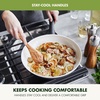 image:imageGreenPan Rio Advanced 10 and 12 Frying Pan Skillet Set Ceramic Nonstick PFASFree Pans Induction Ready Dishwasher and Oven Safe Cream WhiteBlack