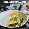image:imageGreenPan Rio Advanced 10 and 12 Frying Pan Skillet Set Ceramic Nonstick PFASFree Pans Induction Ready Dishwasher and Oven Safe Cream WhiteBlack