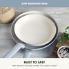 image:imageGreenPan Rio Advanced 10 and 12 Frying Pan Skillet Set Ceramic Nonstick PFASFree Pans Induction Ready Dishwasher and Oven Safe Cream WhiteBlue
