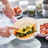 image:imageGreenPan Rio Advanced 10 and 12 Frying Pan Skillet Set Ceramic Nonstick PFASFree Pans Induction Ready Dishwasher and Oven Safe Cream WhitePink