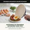 image:imageGreenPan Rio Advanced 12 Piece Cookware Set Ceramic Nonstick PFASFree Pots amp Pans with Cooking Utensils Induction Ready Dishwasher amp Oven Safe PinkBlack