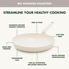 image:imageGreenPan Rio Advanced 12 Piece Cookware Set Ceramic Nonstick PFASFree Pots amp Pans with Cooking Utensils Induction Ready Dishwasher amp Oven Safe PinkCream White