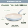 image:imageGreenPan Rio Advanced 12 Piece Cookware Set Ceramic Nonstick PFASFree Pots amp Pans with Cooking Utensils Induction Ready Dishwasher amp Oven Safe PinkBlue
